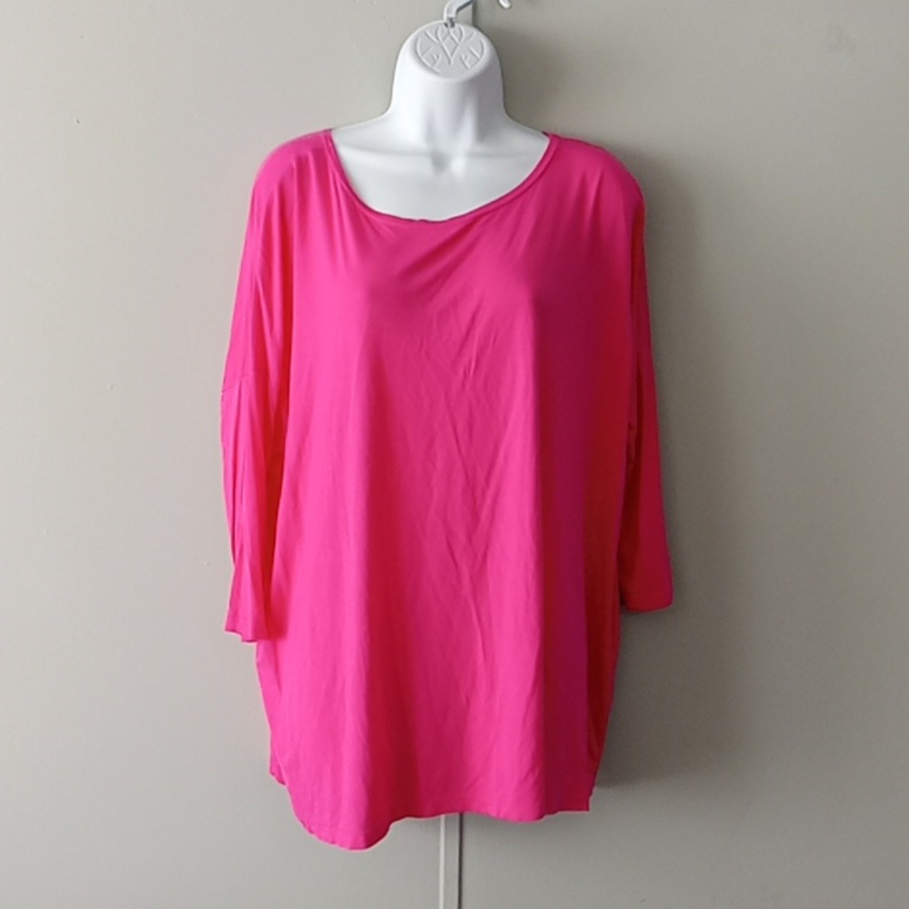 Pike Long Sleeve Oversized Bamboo Top
